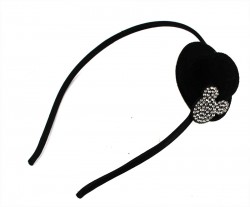 Обруч Капелюшок чорний Обруч Капелюшок чорний