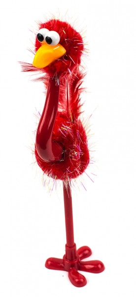 Ручка Страус червона Ручка Страус червона