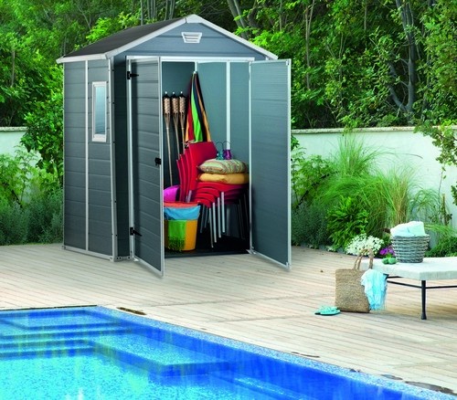 Сарай пластиковий MANOR 6x5 DD Сарай пластиковий MANOR 6x5 DD