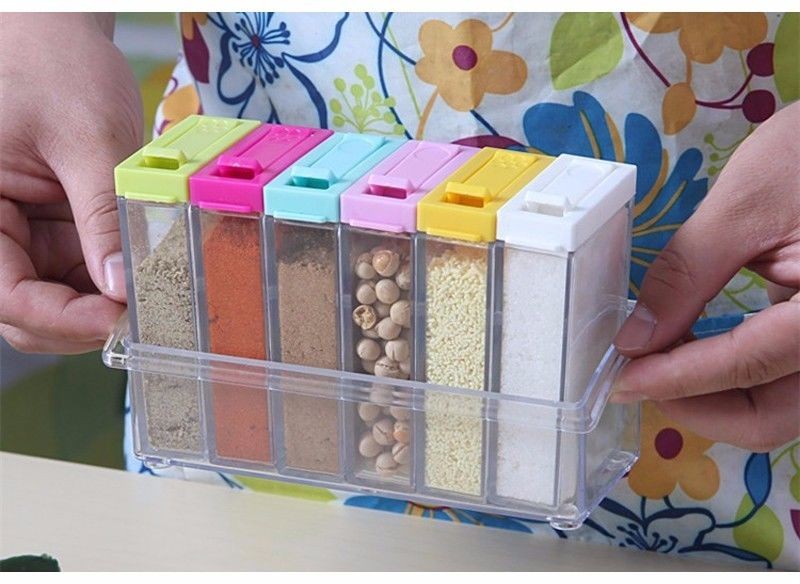 Контейнер для спецій 6 в 1 Контейнер для спецій 6 в 1