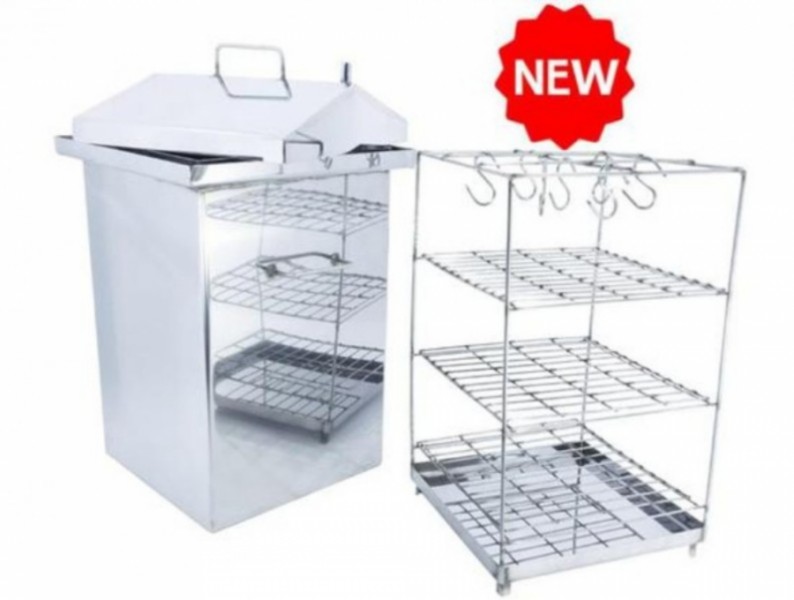 Коптильня Вертикальна ProSmoking термометр у комплекті Коптильня Вертикальна ProSmoking термометр у комплекті