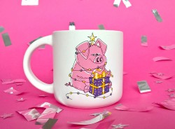 Кухоль Новорічна хрюша Кухоль Новорічна хрюша