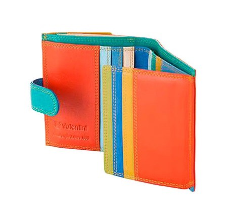 Гаманець шкіряний Valentini, Зелений Гаманець шкіряний Valentini, Зелений