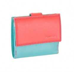 Гаманець шкіряний Valentini, Рожевий Гаманець шкіряний Valentini, Рожевий