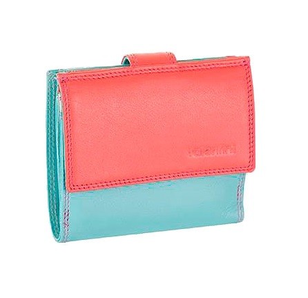 Гаманець шкіряний Valentini, Рожевий Гаманець шкіряний Valentini, Рожевий