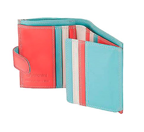 Гаманець шкіряний Valentini, Рожевий Гаманець шкіряний Valentini, Рожевий