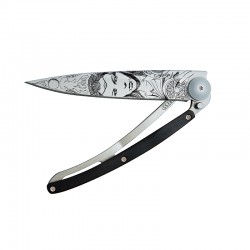 Ніж Deejo Tattoo Wood 37 g, Ebony, Succubus . Ніж Deejo Tattoo Wood 37 g, Ebony, Succubus .