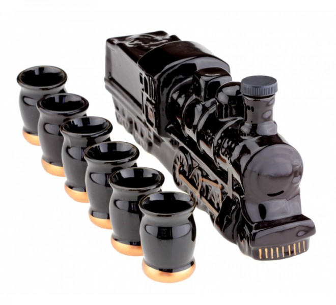 Подарунковий коньячний набір Паровоз Подарунковий коньячний набір Паровоз