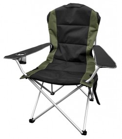 Кресло портативное ТЕ-15 SD черно-зеленое