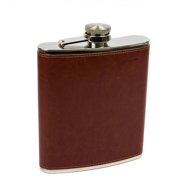 Подарувальна фляга з вилкою та ложкою Подарувальна фляга з вилкою та ложкою