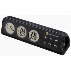 Метеостанція National Geographic 3-View black Метеостанція National Geographic 3-View black