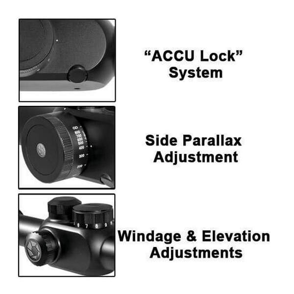 Приціл оптичний Barska Tactical 6.5-20x40 FFP IR Mil-Dot + Rings Приціл оптичний Barska Tactical 6.5-20x40 FFP IR Mil-Dot + Rings