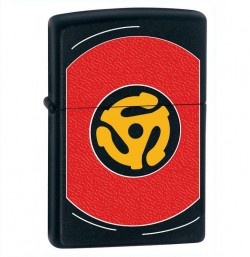  Zippo Vinyl Black Matte 21034 