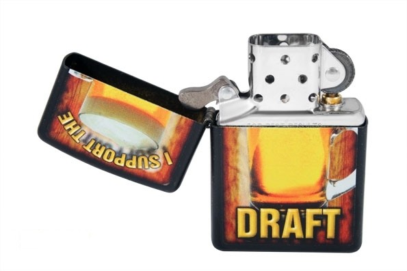 Запальничка ZIPPO 28294 I SUPPORT THE DRAFT BLACK MATTE Запальничка ZIPPO 28294 I SUPPORT THE DRAFT BLACK MATTE