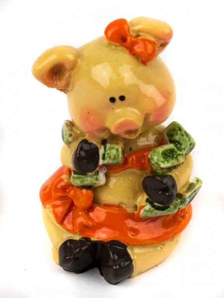 Статуетка багата Свинка . Статуетка багата Свинка .