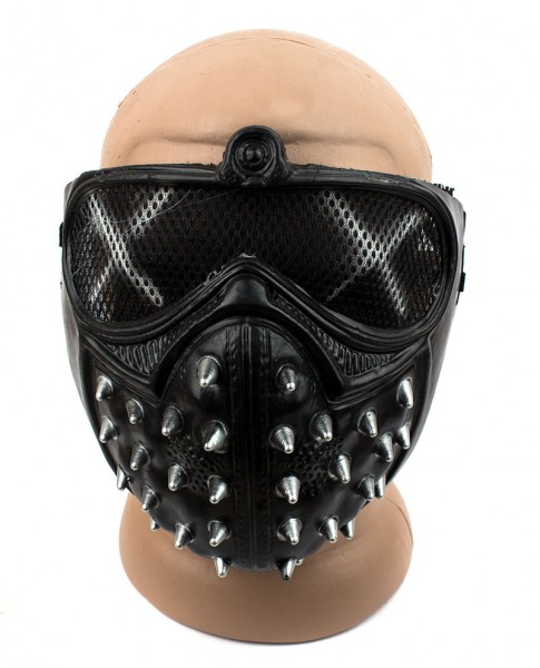 Маска пластик Ренч черная Маска пластик Ренч черная