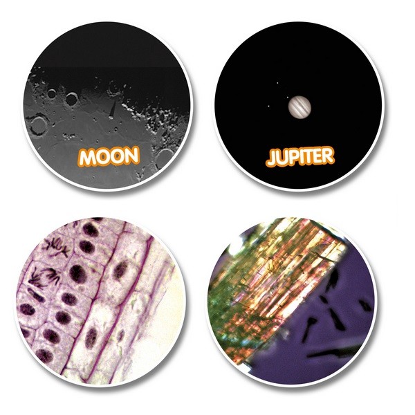 Мікроскоп National Geographic Junior 40x-640x + Телескоп 50/360 Мікроскоп National Geographic Junior 40x-640x + Телескоп 50/360