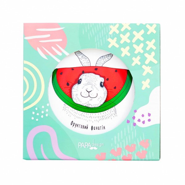 Тарілка Кролик зелений Тарілка Кролик зелений