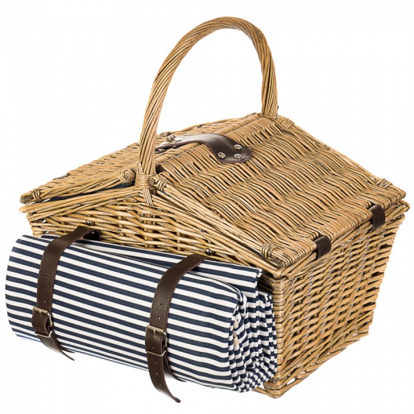 Кошик для пікніка на 4 особи Затишок Кошик для пікніка на 4 особи Затишок