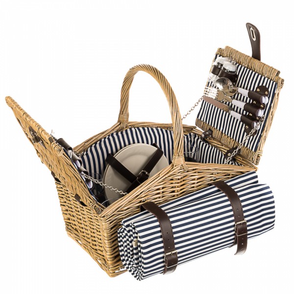 Кошик для пікніка на 4 особи Затишок Кошик для пікніка на 4 особи Затишок