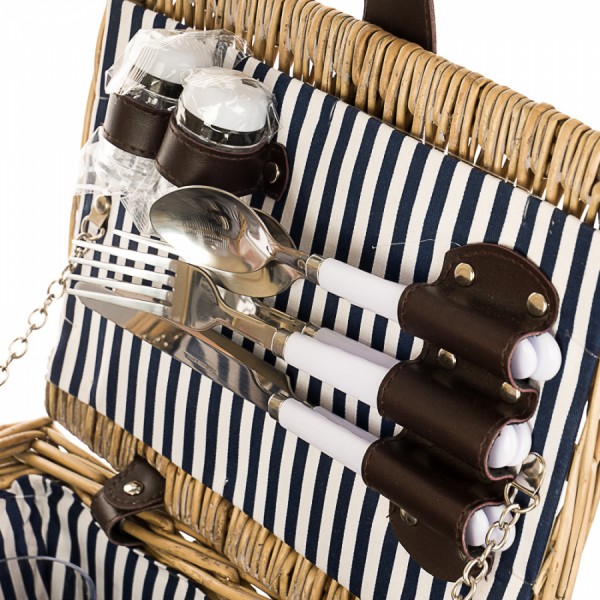 Кошик для пікніка на 4 особи Затишок Кошик для пікніка на 4 особи Затишок