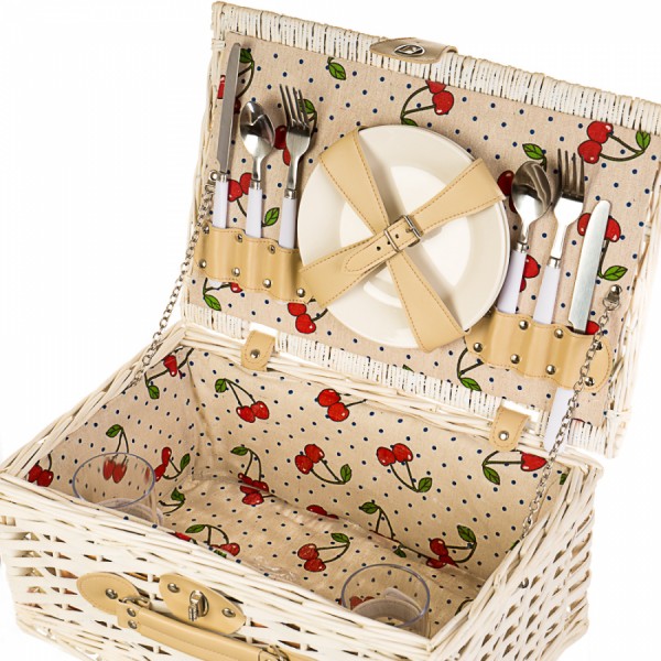 Кошик для пікніка на 2 особи Сherry Blossom Кошик для пікніка на 2 особи Сherry Blossom