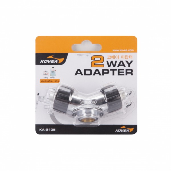 Перехідник Kovea 2 way adapter KA-2105 Перехідник Kovea 2 way adapter KA-2105