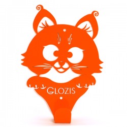 Вішалка настінна Glozis Kitty Orange Вішалка настінна Glozis Kitty Orange