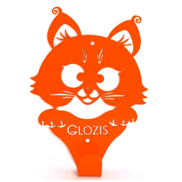 Вішалка настінна Glozis Kitty Orange Вішалка настінна Glozis Kitty Orange