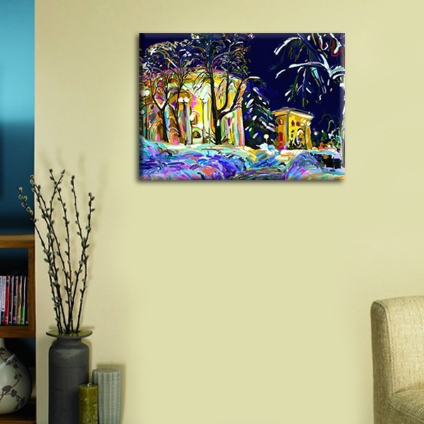 Картина на Холсте Glozis Evening Kiev Картина на Холсте Glozis Evening Kiev