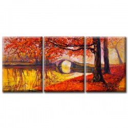 Модульная Картина Glozis Golden Autumn Модульная Картина Glozis Golden Autumn