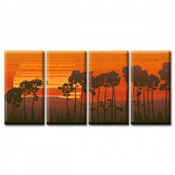 Модульная Картина Glozis Sunset Модульная Картина Glozis Sunset