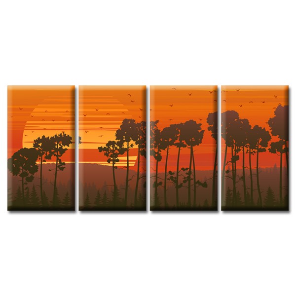 Модульная Картина Glozis Sunset Модульная Картина Glozis Sunset