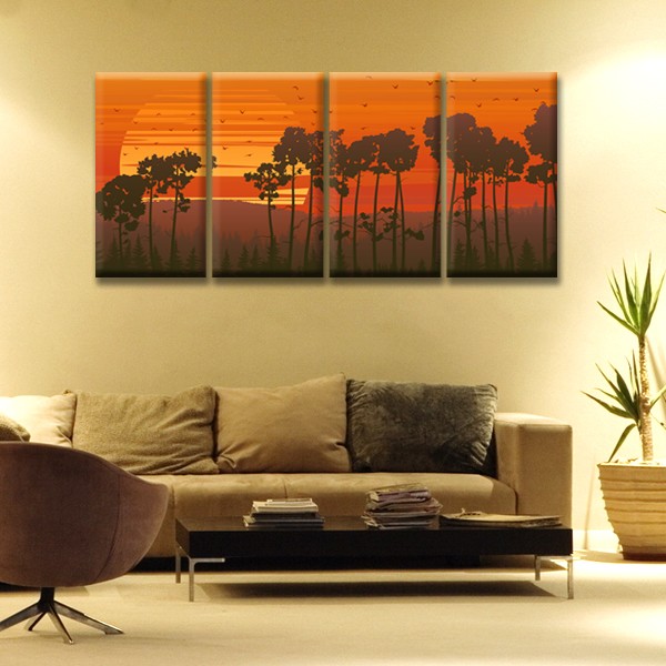 Модульная Картина Glozis Sunset Модульная Картина Glozis Sunset