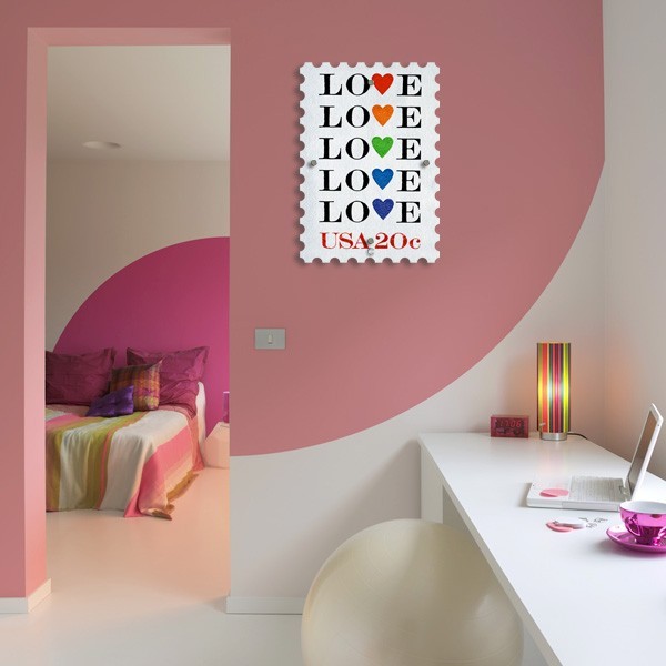 Картина на склі Марка Glozis Love Картина на склі Марка Glozis Love