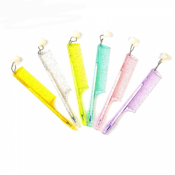 Ручка кулькова дитяча Гребінець-лінійка МІКС Ручка кулькова дитяча Гребінець-лінійка МІКС