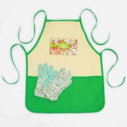 Набір квітучого врожаю, садовий фартух, рукавички Набір квітучого врожаю, садовий фартух, рукавички
