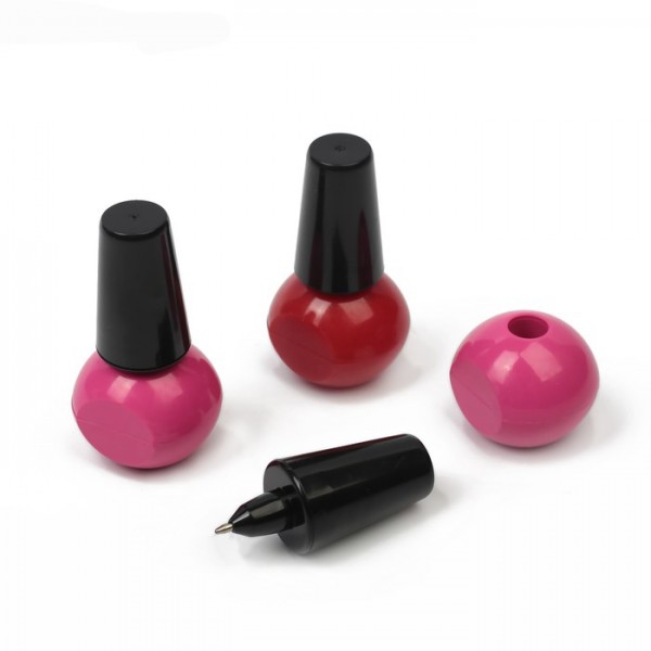 Ручка кулькова-прикол Пляшок для лаку МІКС Ручка кулькова-прикол Пляшок для лаку МІКС