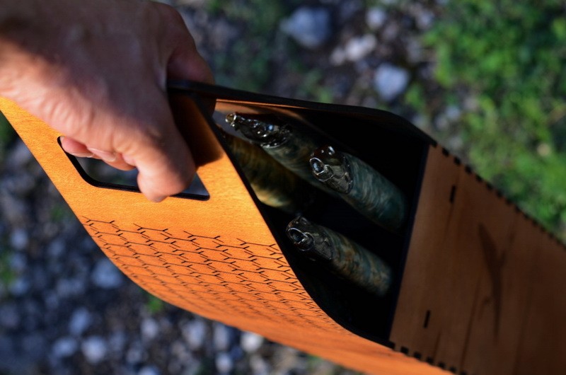 Набір шампурів у тубусі "Рибальський стан" Набір шампурів у тубусі "Рибальський стан"