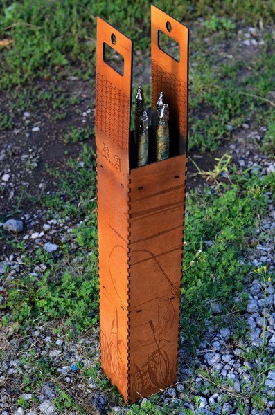 Набір шампурів у тубусі "Рибальський стан" Набір шампурів у тубусі "Рибальський стан"