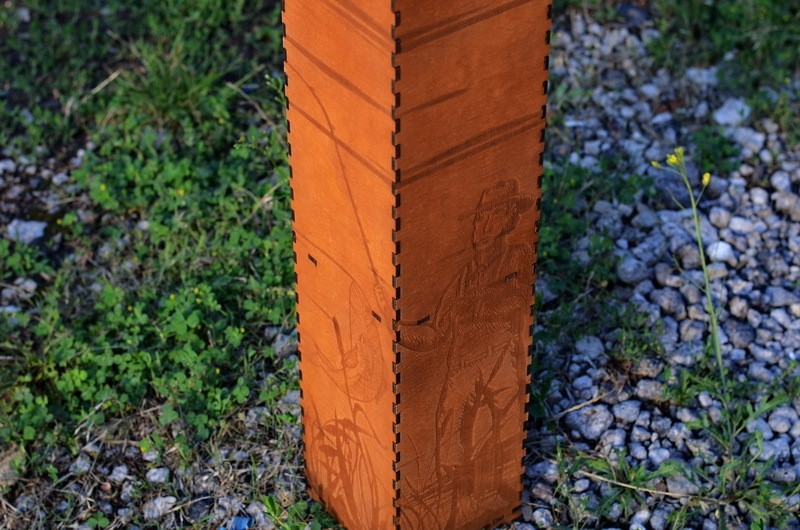 Набір шампурів у тубусі "Рибальський стан" Набір шампурів у тубусі "Рибальський стан"