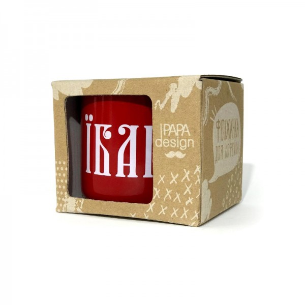 Чашка Їбаш червона Чашка Їбаш червона