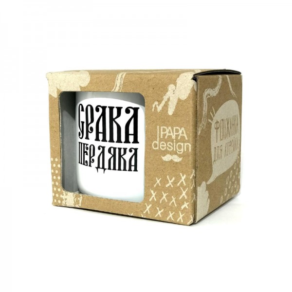 Чашка Срака пердяка білий Чашка Срака пердяка білий