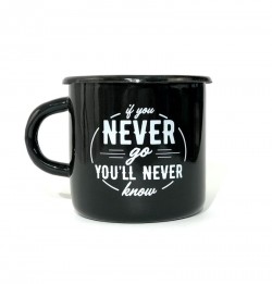 Чашка If you never чорний Чашка If you never чорний