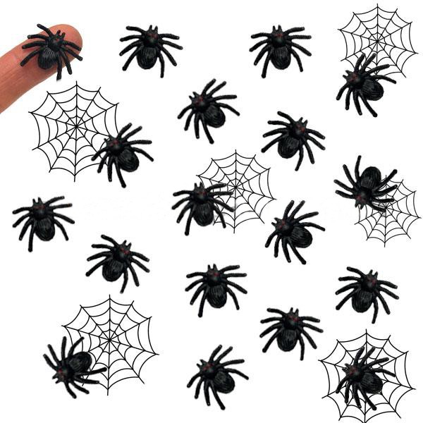 Паук маленький чёрный пластмассовый 1.5 см Паук маленький чёрный пластмассовый 1.5 см