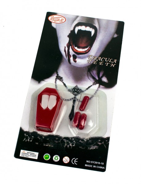 Ікла дракули з капсулами крові Ікла дракули з капсулами крові