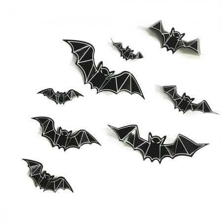Декор настенный Летучие мыши светонакопительные Декор настенный Летучие мыши светонакопительные