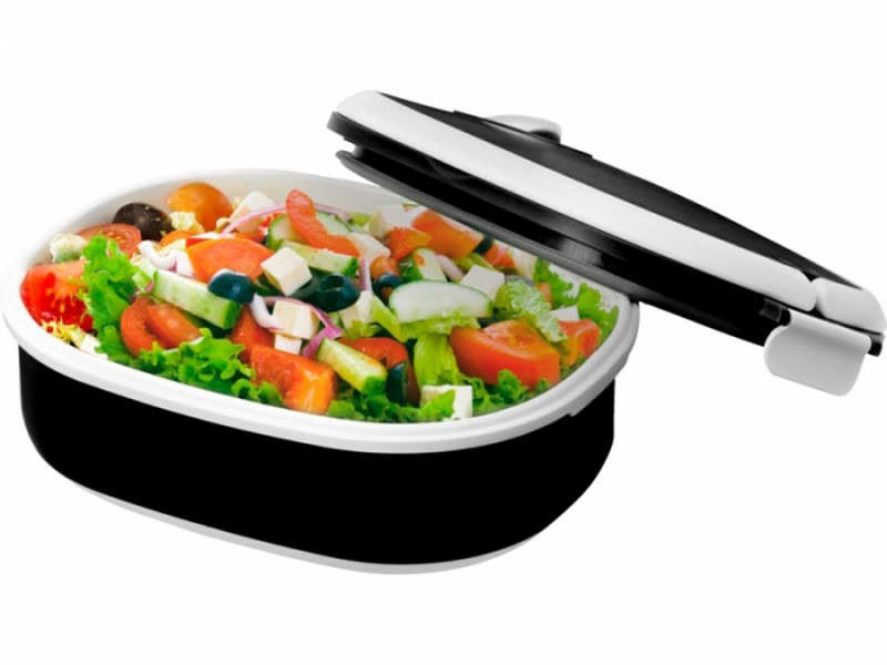 Контейнер для ланчу чорний . Контейнер для ланчу чорний .