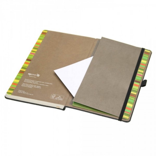 Записна еко-книжка Appeel чорна . Записна еко-книжка Appeel чорна .