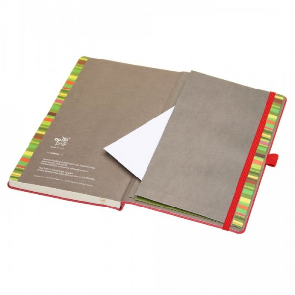 Записна Еко-книжка Appeel червона . Записна Еко-книжка Appeel червона .